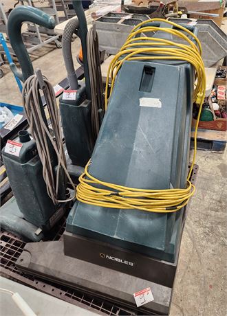Three Commercial Vacuums