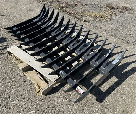 Skid Steer Root Picker