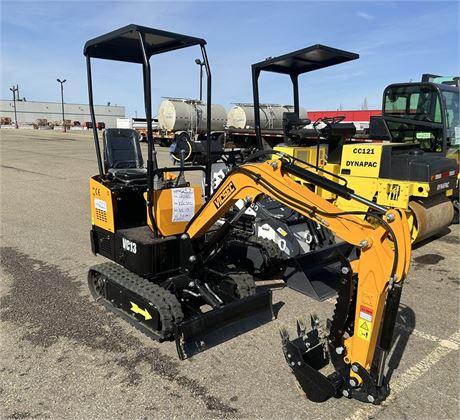 2023 Vicsec VC13 Mini Excavator - Brand New