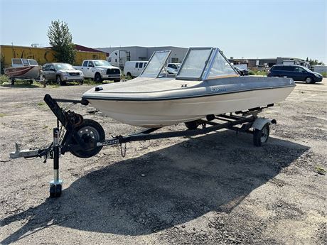 14ft Vanguard Boat with Trailer