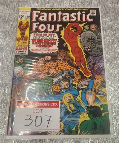 Fantastic Four #100 Puppet Master