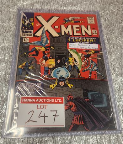 X-MEN #20 (3x 1st apperances/2x origins Prof X)