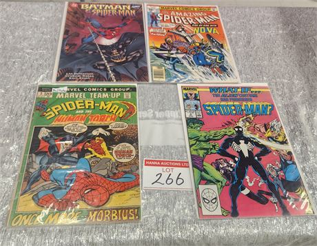 4x Key Spiderman Issues