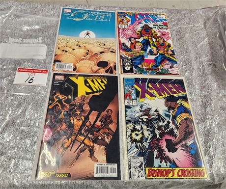 4 x Key X-MEN Issues