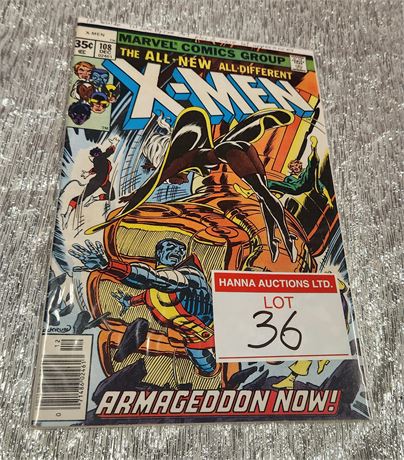 X-MEN #108 (1st of Waldo & 1st of John Byrne & more)