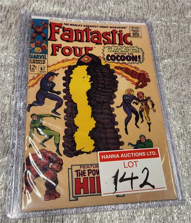 Fantastic Four #67 (Origin of "him" Adam Warlock)