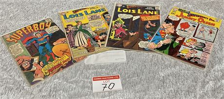 4 x Old Superman Issues