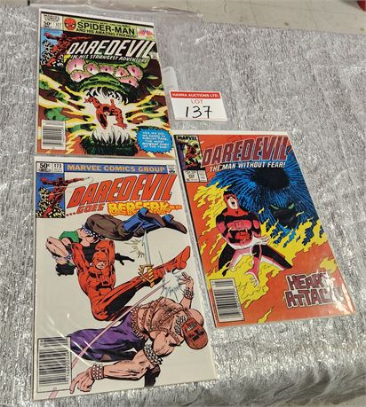 3x Key Issues Daredevil