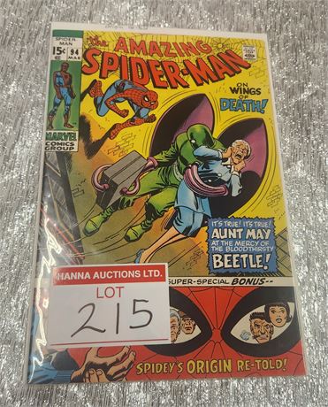 ASM #94 (origin of Spiderman Retold)