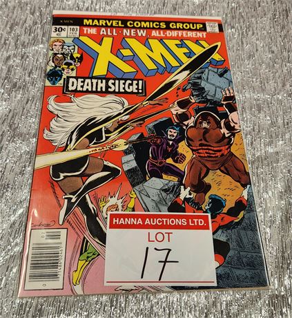 X-MEN #103 (1st of Star Jammer)
