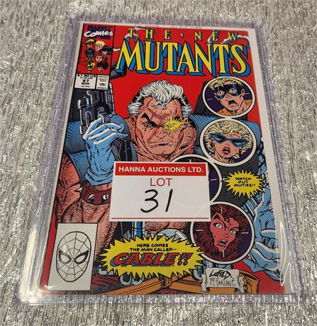 New Mutants #87 (1st of Stryfe & 1st of Cable)