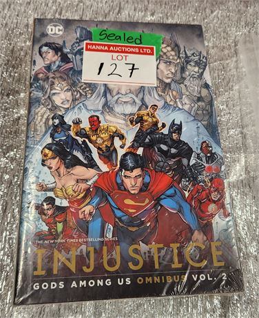 DC Injustice Sealed Book $165 Retail