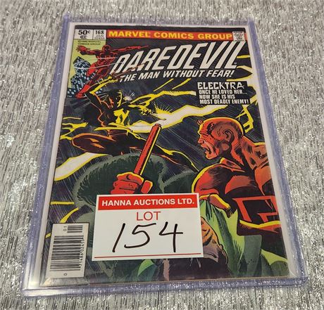Daredevil #168 (1st Aapperence of Elektra)