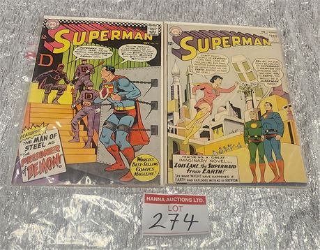 Superman #159 & #191 Super Lois