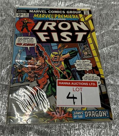 Marvel Premiere #16 (Origin of Iron Fist)