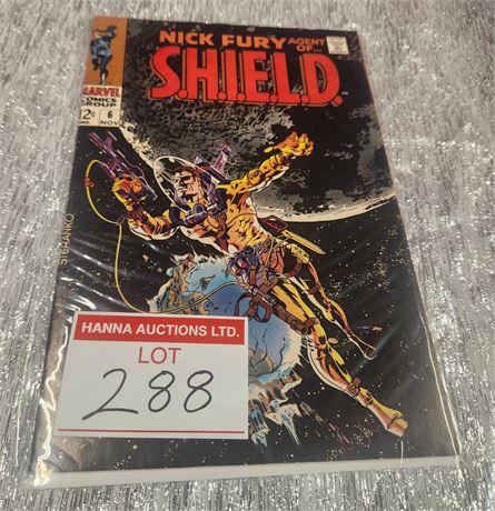 Nick Fury #6 (Jim Steranko Cover)