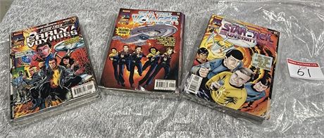 3 x Complete Star Trek Comic Sets
