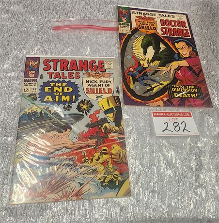 2x Strange Tales #149 #152