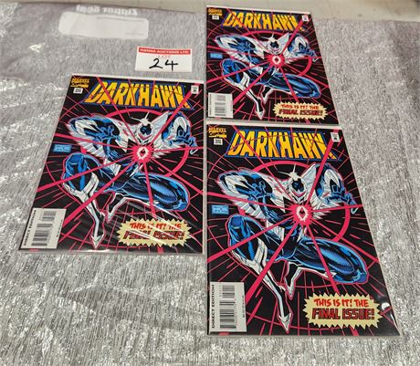 3 x Darkhawk #50 (Low Distribution)